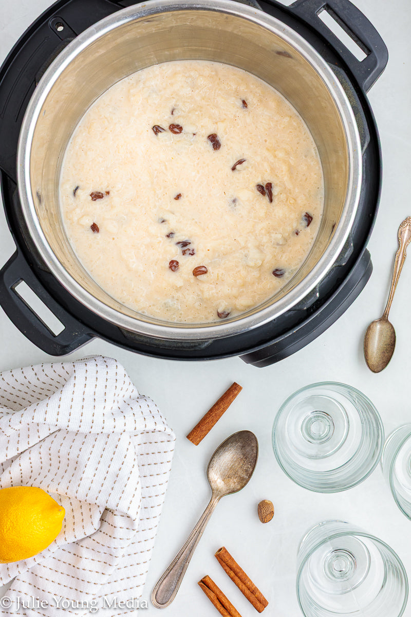 Instant Pot Rice Pudding