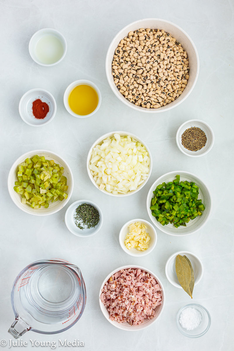 Instant Pot Seasoned Black Eyed Peas
