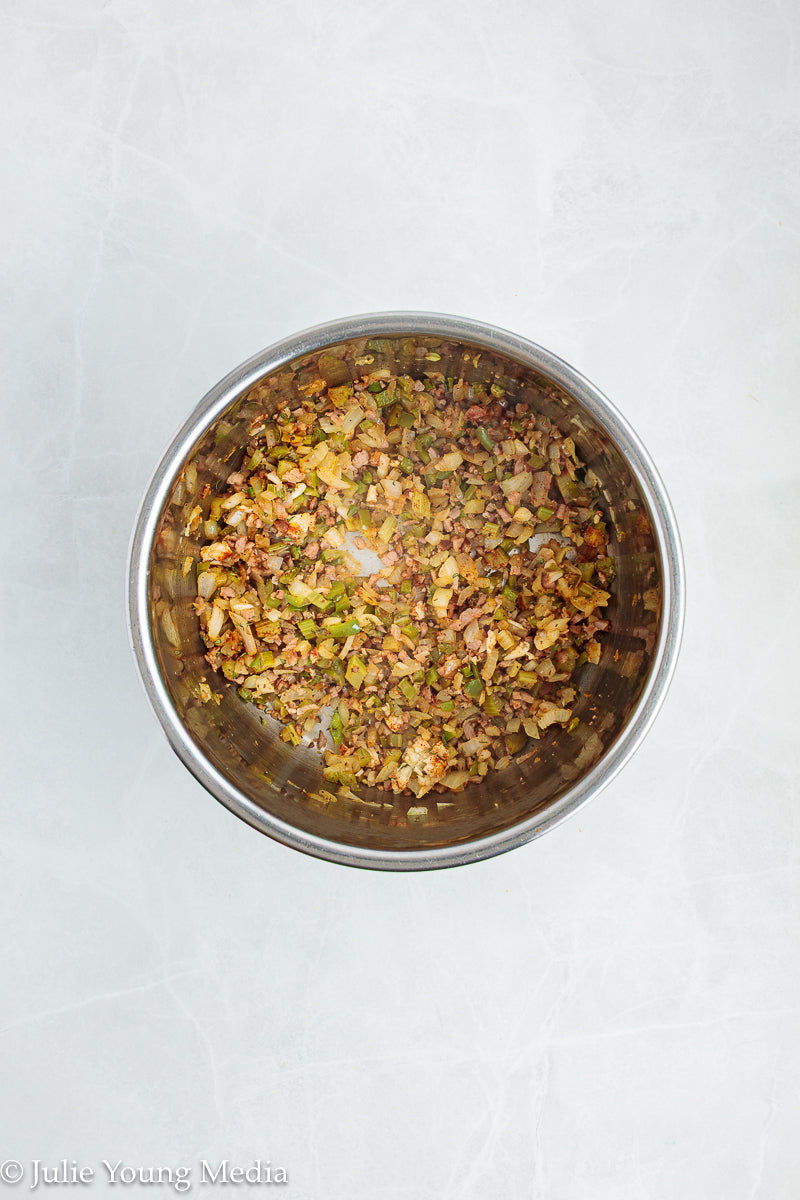 Instant Pot Seasoned Black Eyed Peas