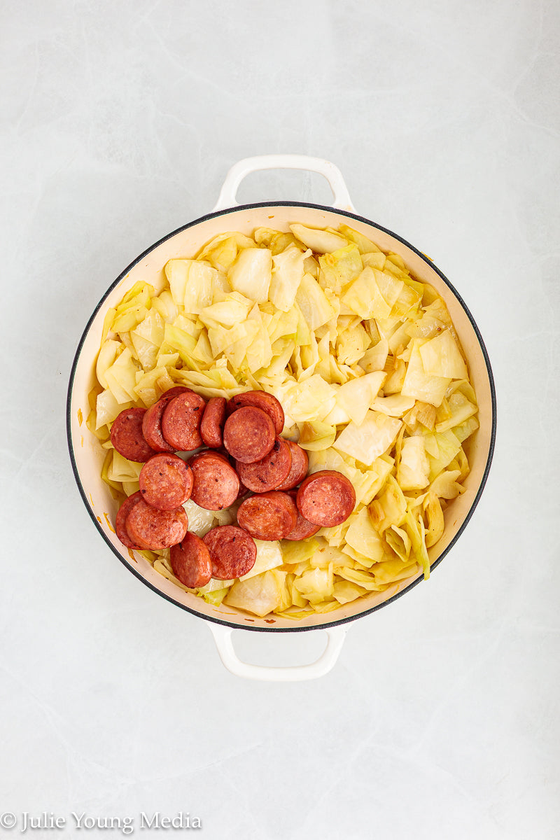 Kielbasa and Cabbage