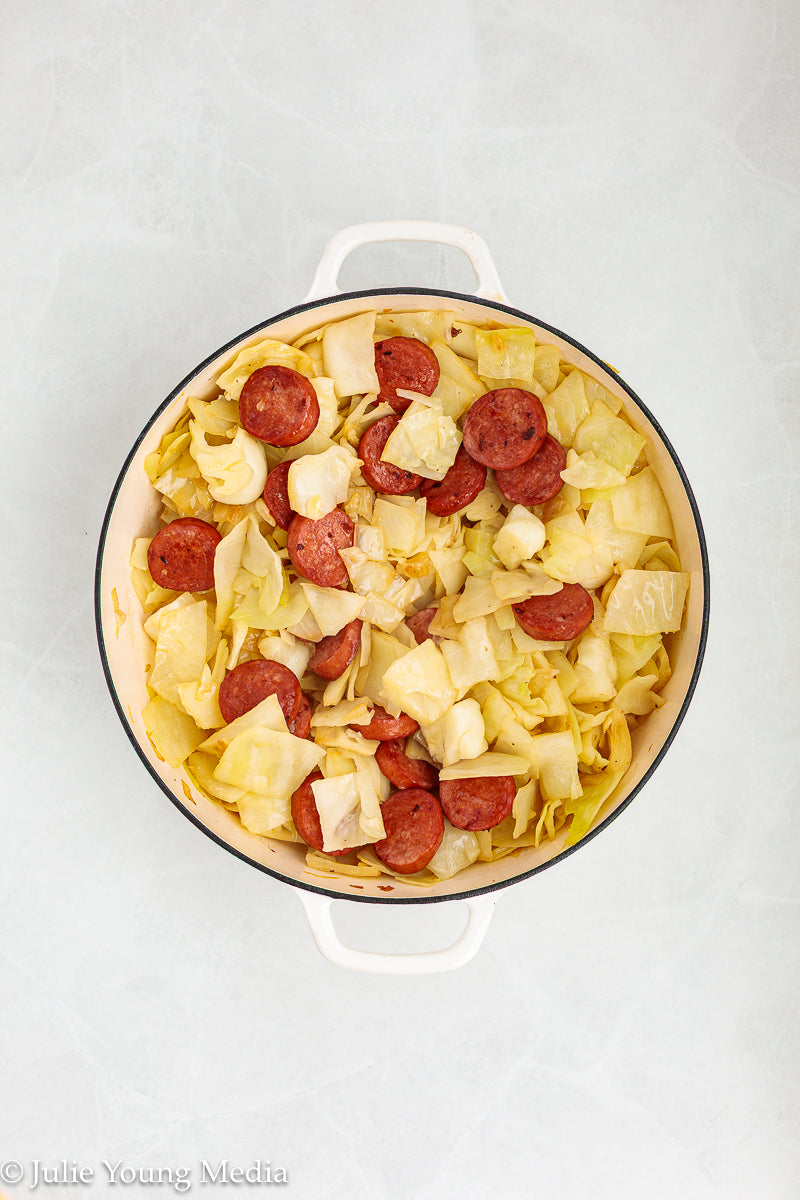 Kielbasa and Cabbage