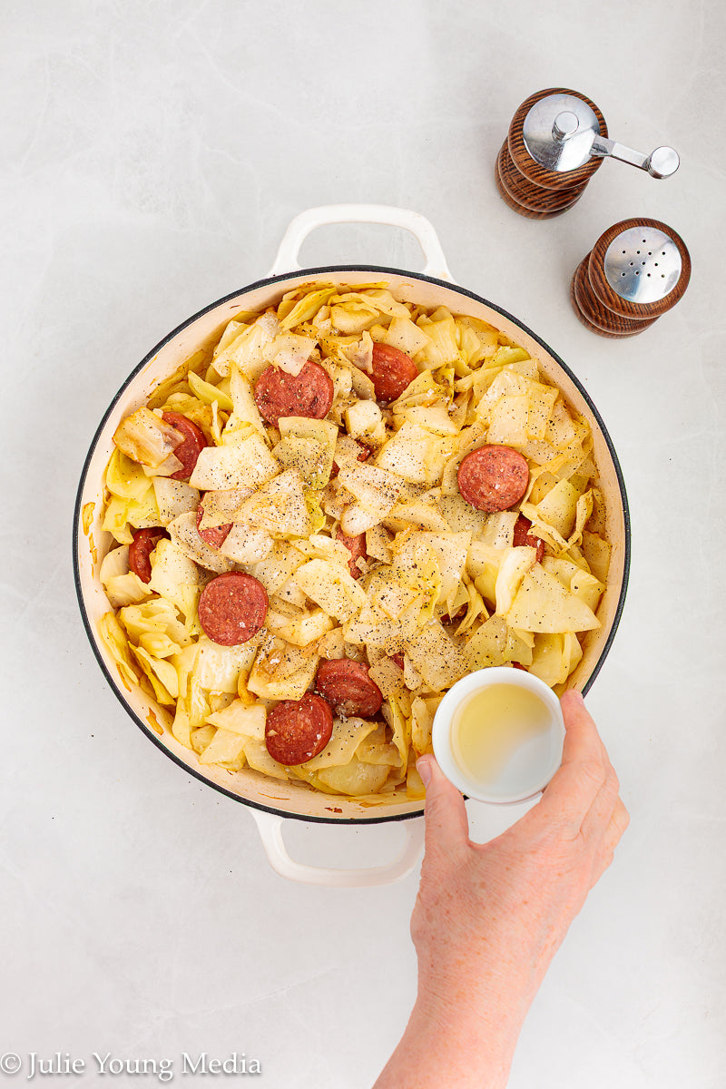 Kielbasa and Cabbage