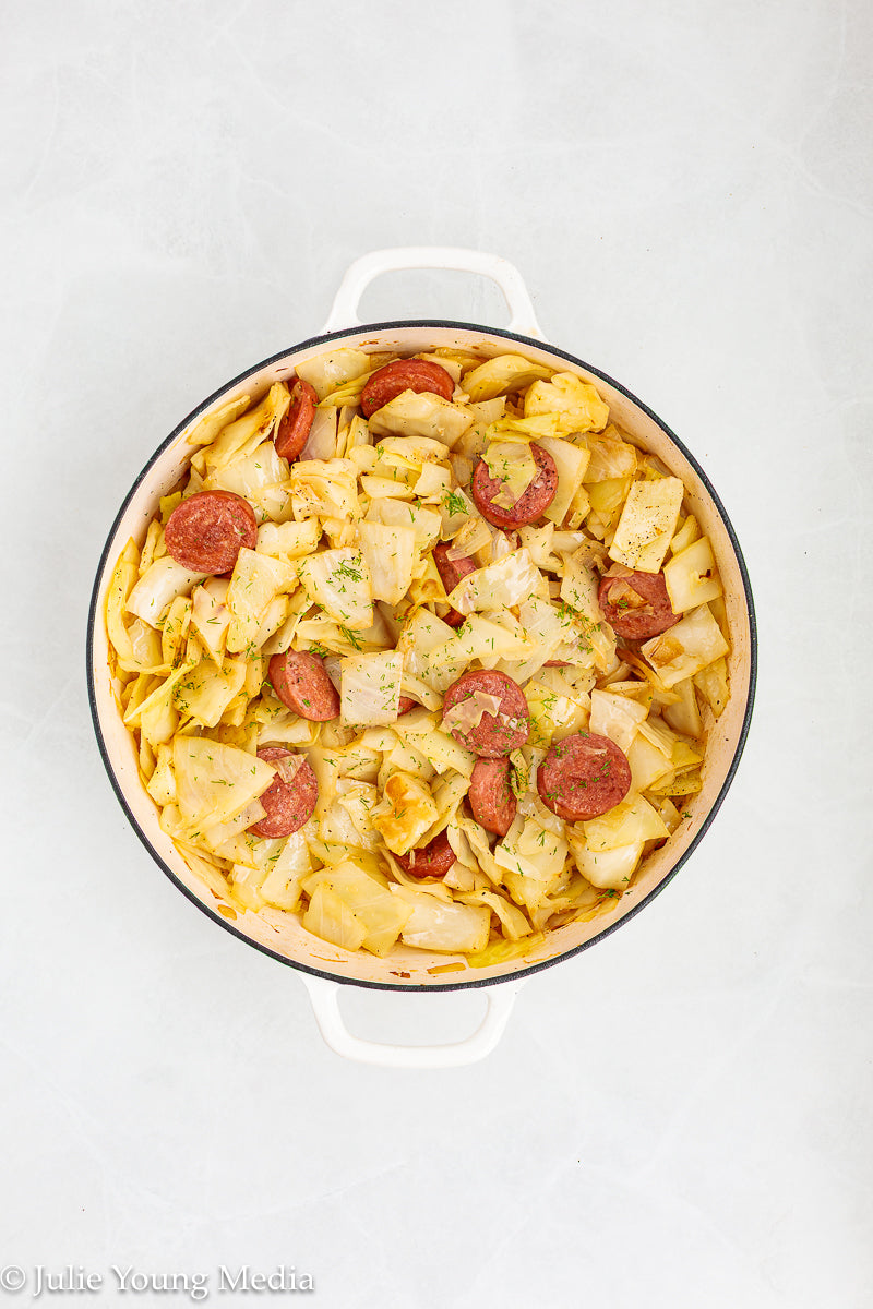 Kielbasa and Cabbage