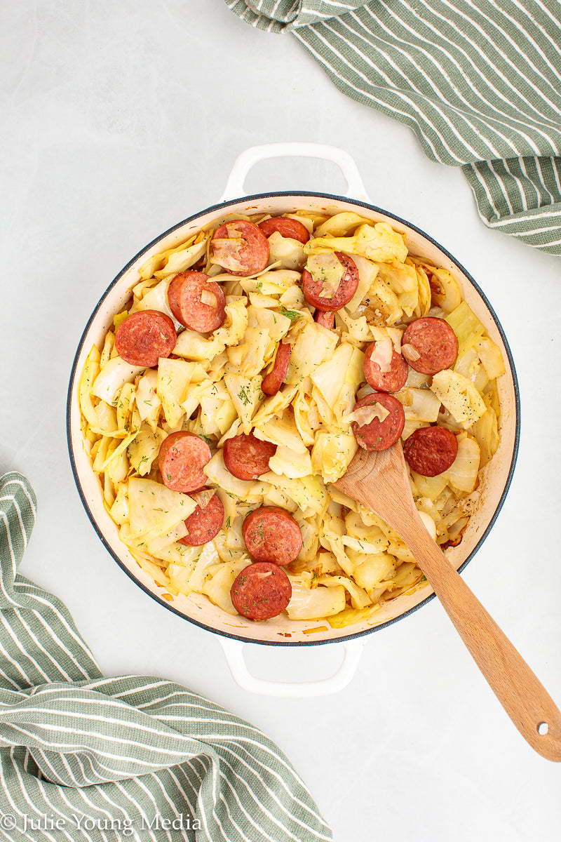 Kielbasa and Cabbage