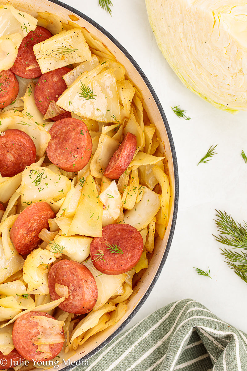 Kielbasa and Cabbage