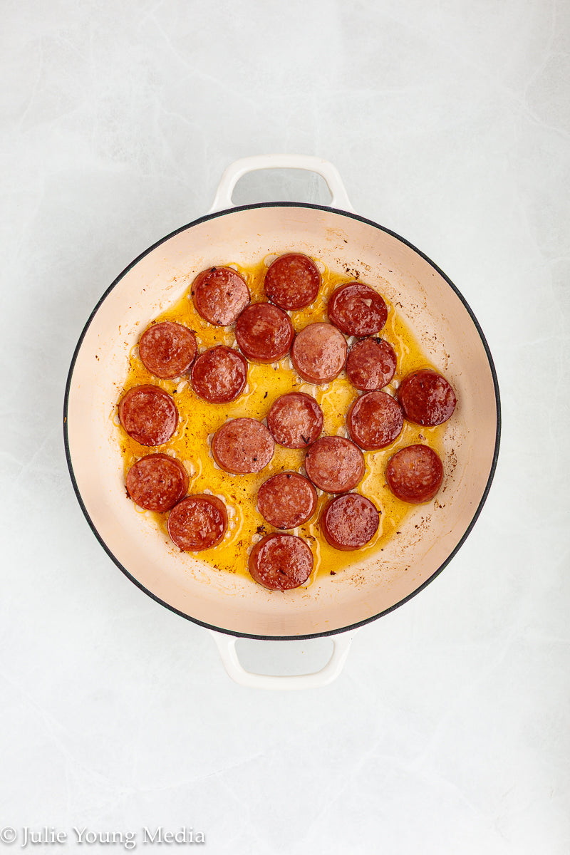 Kielbasa and Cabbage