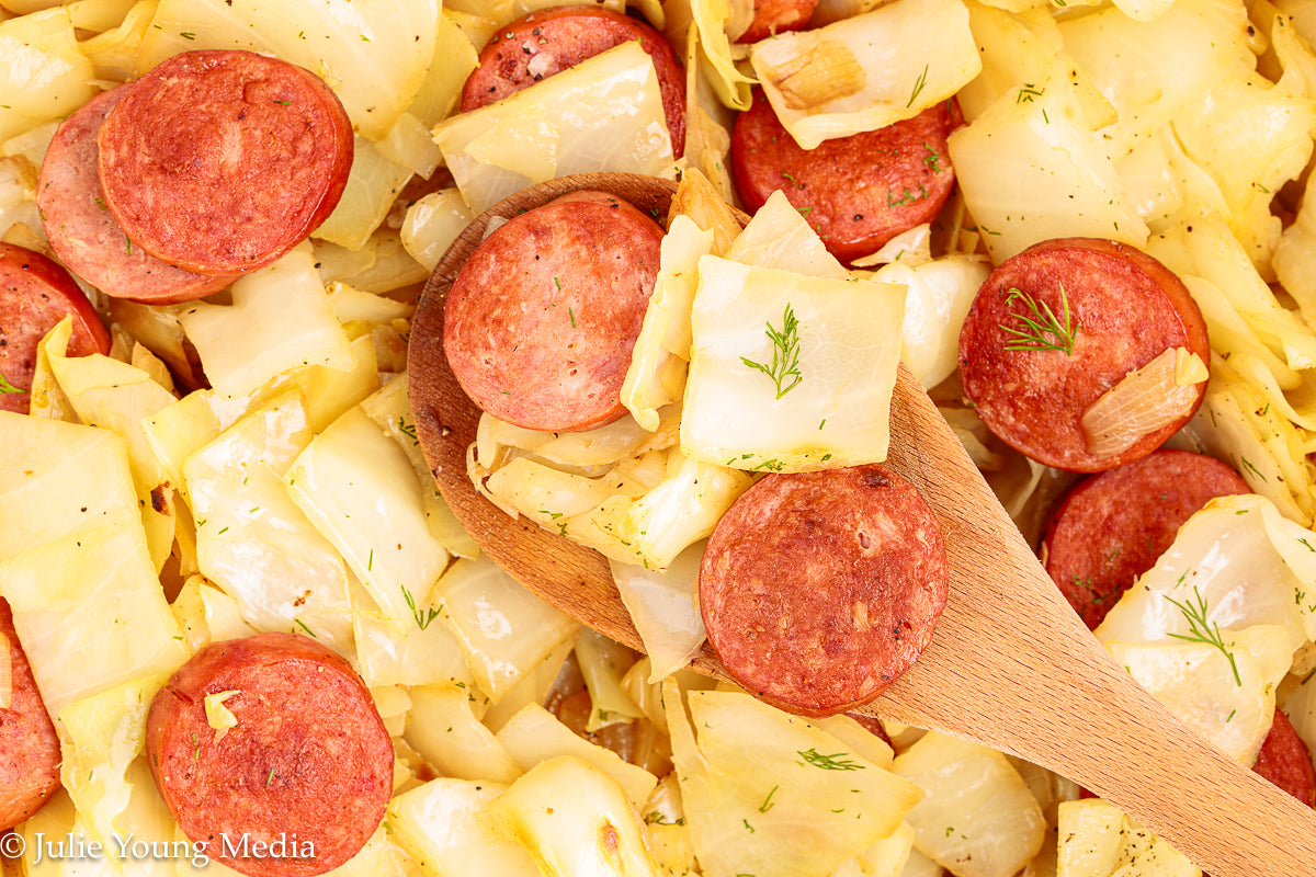 Kielbasa and Cabbage