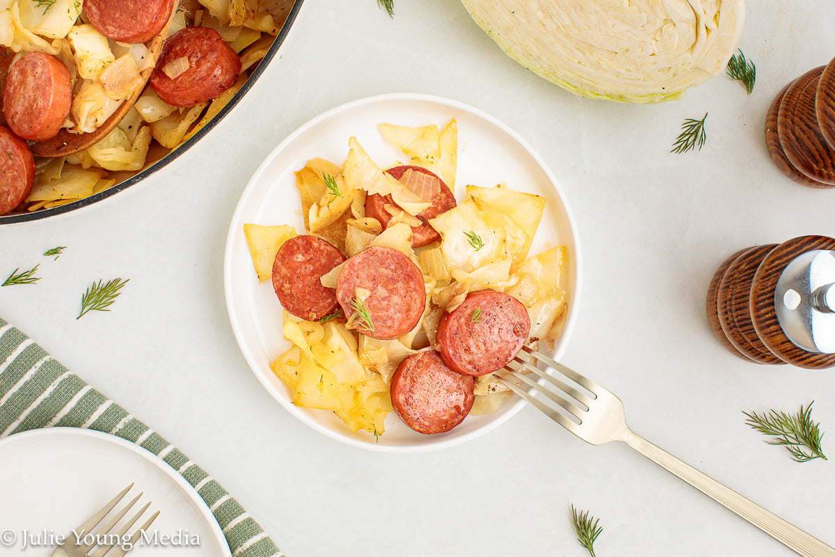 Kielbasa and Cabbage