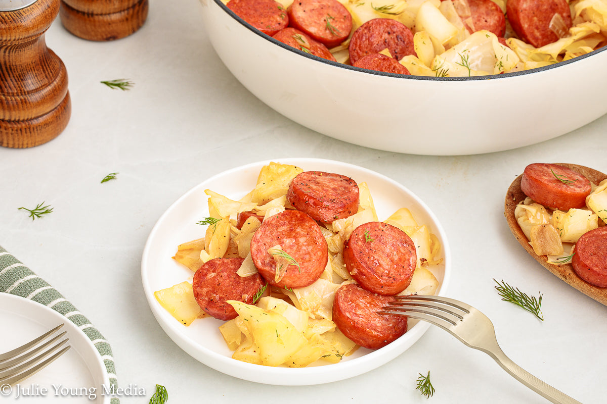 Kielbasa and Cabbage
