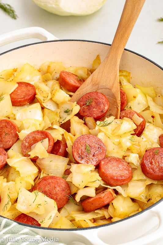 Kielbasa and Cabbage