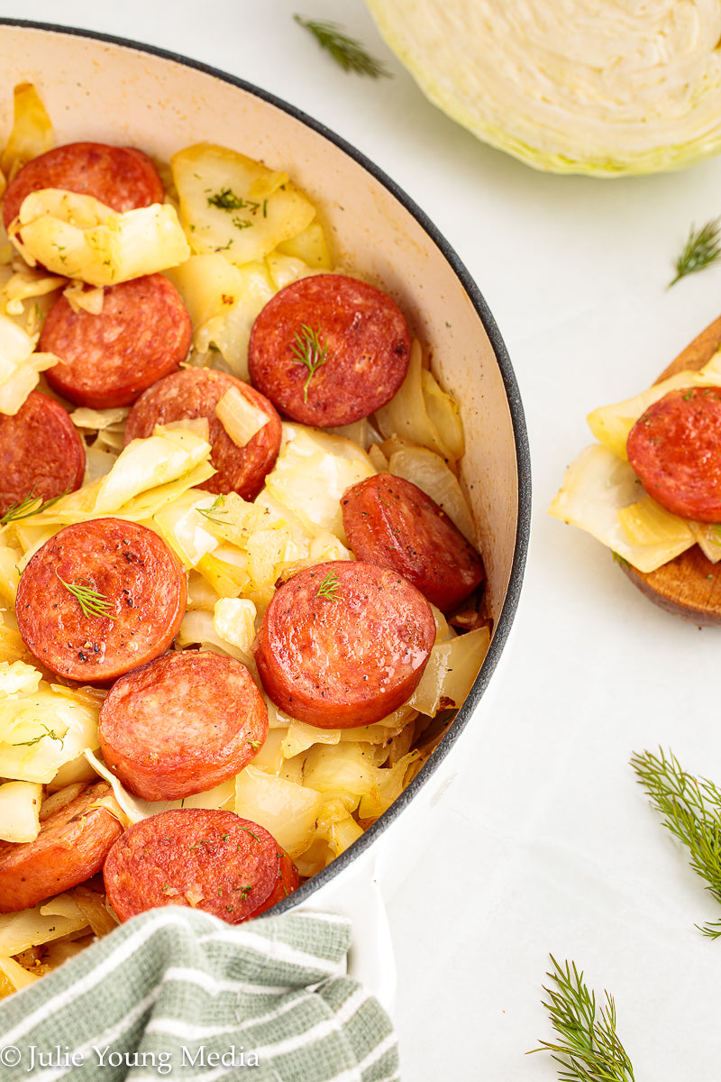 Kielbasa and Cabbage