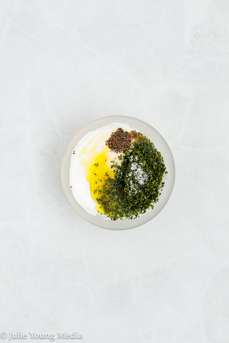 Cumin-Spiced Lamb Loin Chops with Mint Yogurt Drizzle