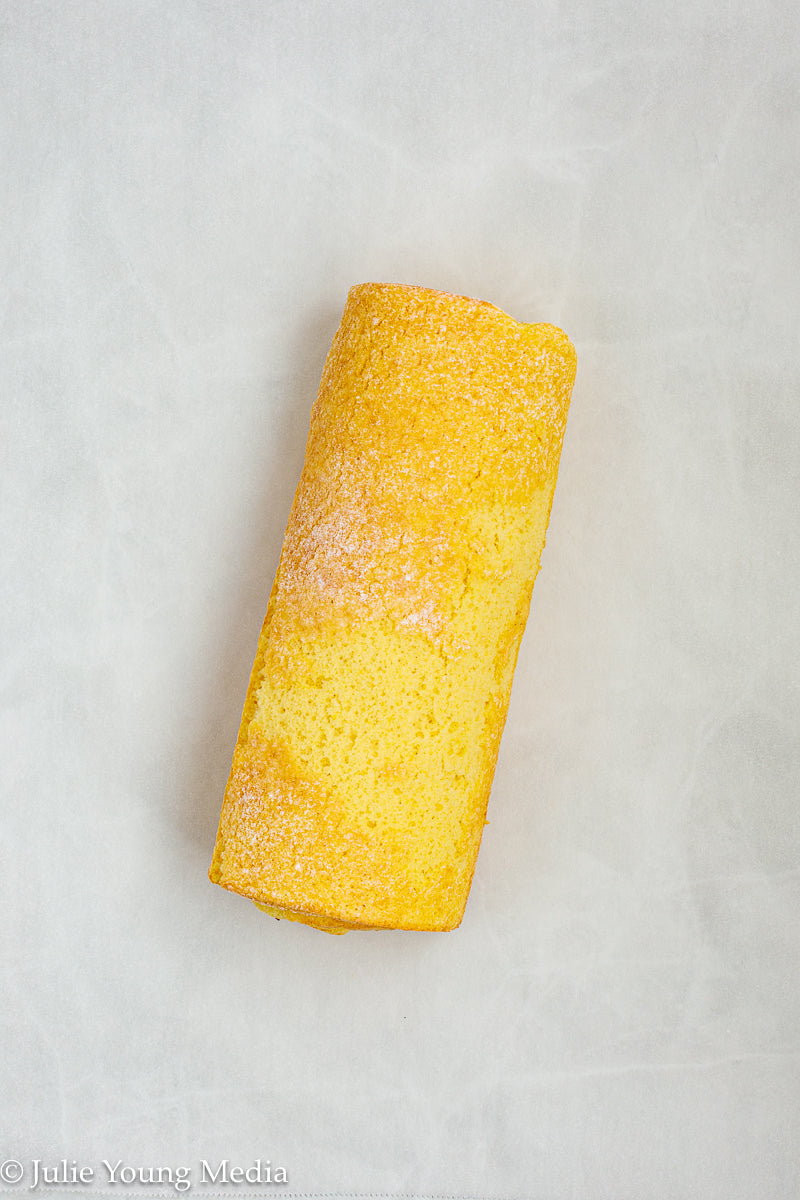 Lemon Blackberry Ice Cream Jelly Roll Cake