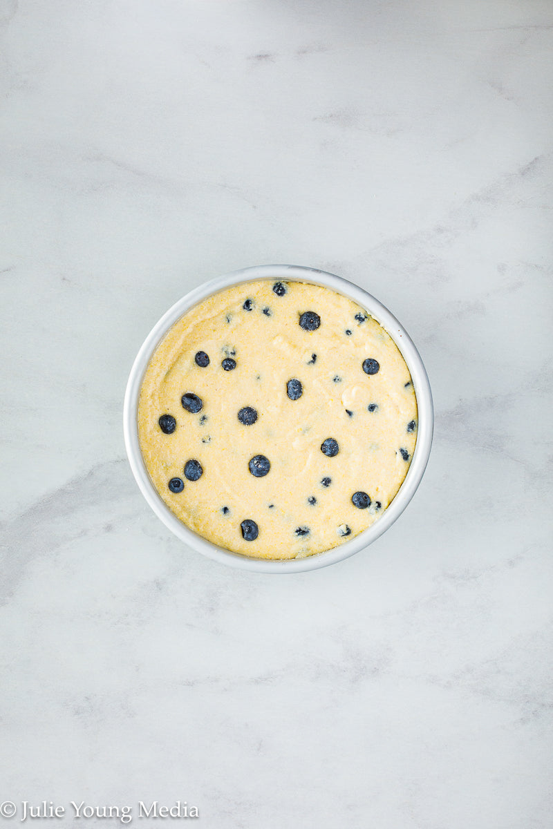 Lemon Blueberry Cornbread