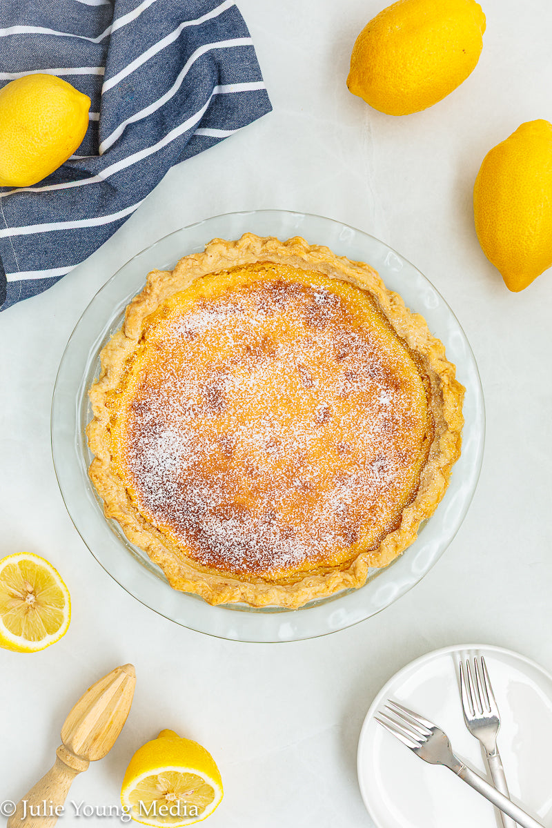 Lemon Chess Pie