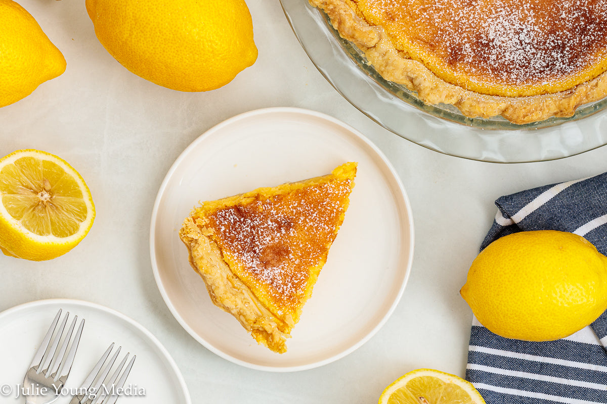 Lemon Chess Pie