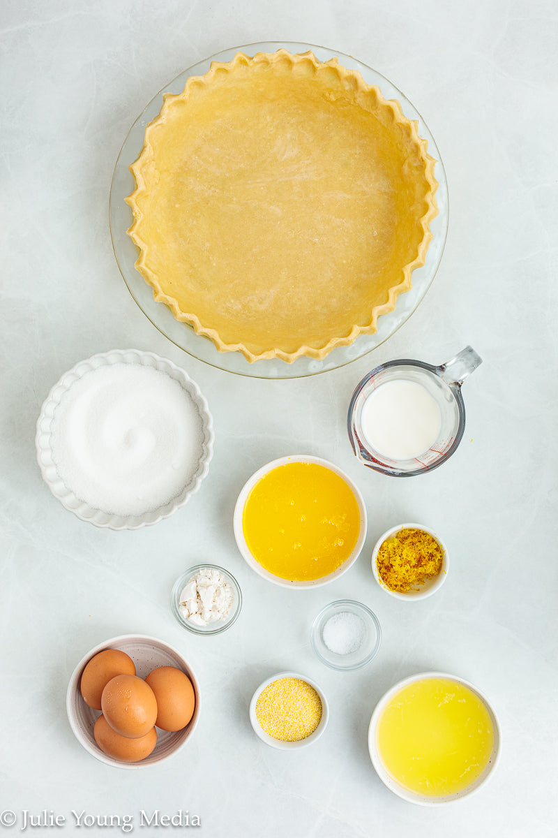 Lemon Chess Pie