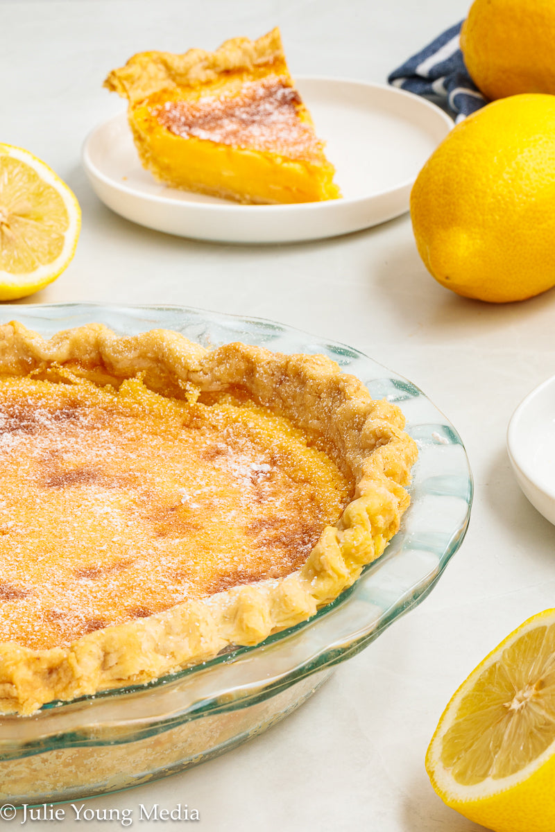 Lemon Chess Pie