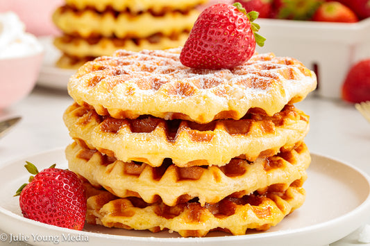Liege Waffles (Pearl Sugar Waffles)