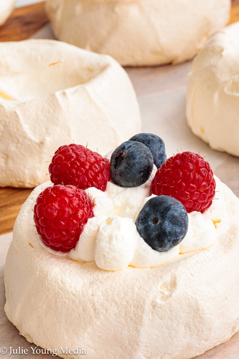 Mini Fruit Pavlovas