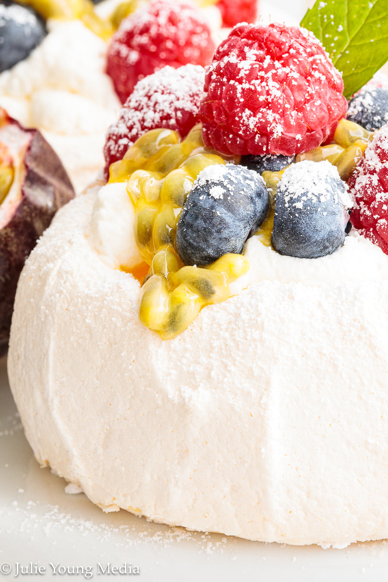 Mini Fruit Pavlovas