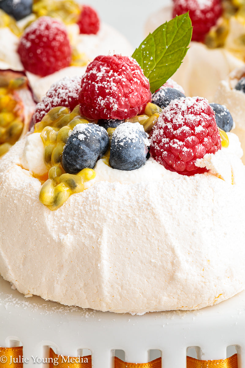 Mini Fruit Pavlovas