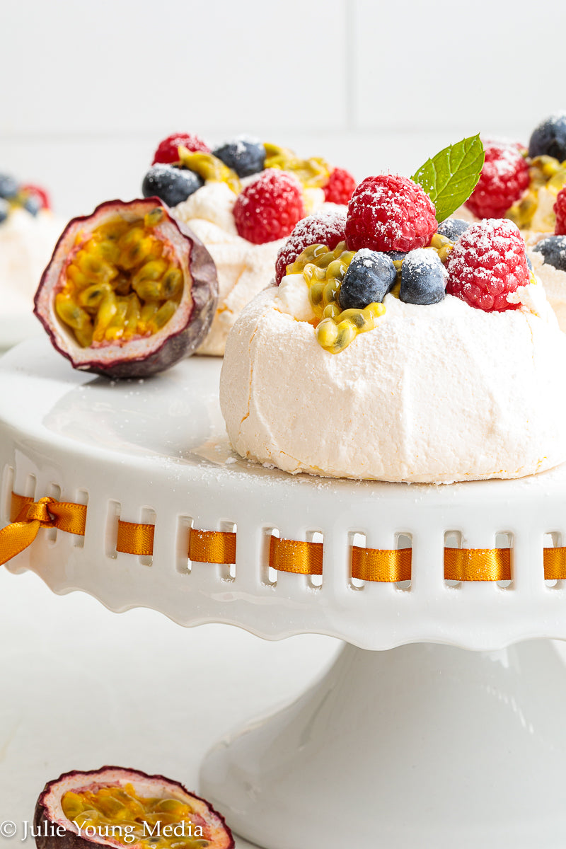 Mini Fruit Pavlovas