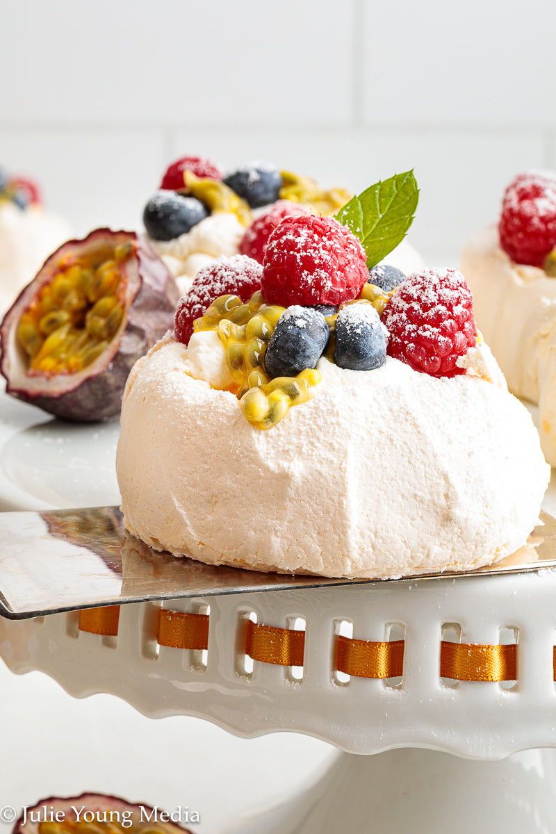 Mini Fruit Pavlovas