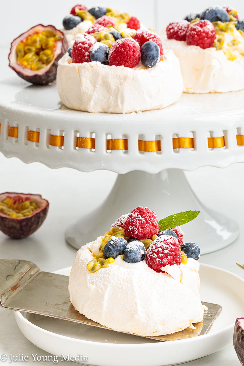 Mini Fruit Pavlovas