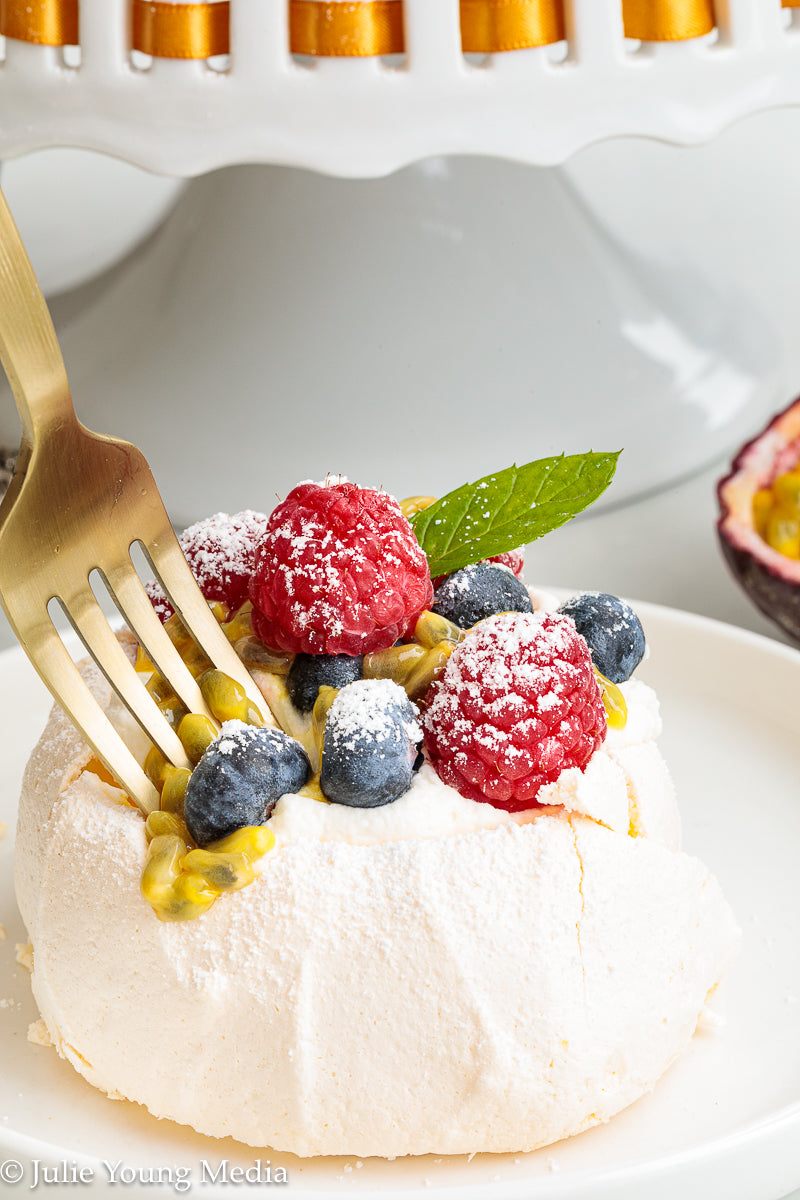 Mini Fruit Pavlovas