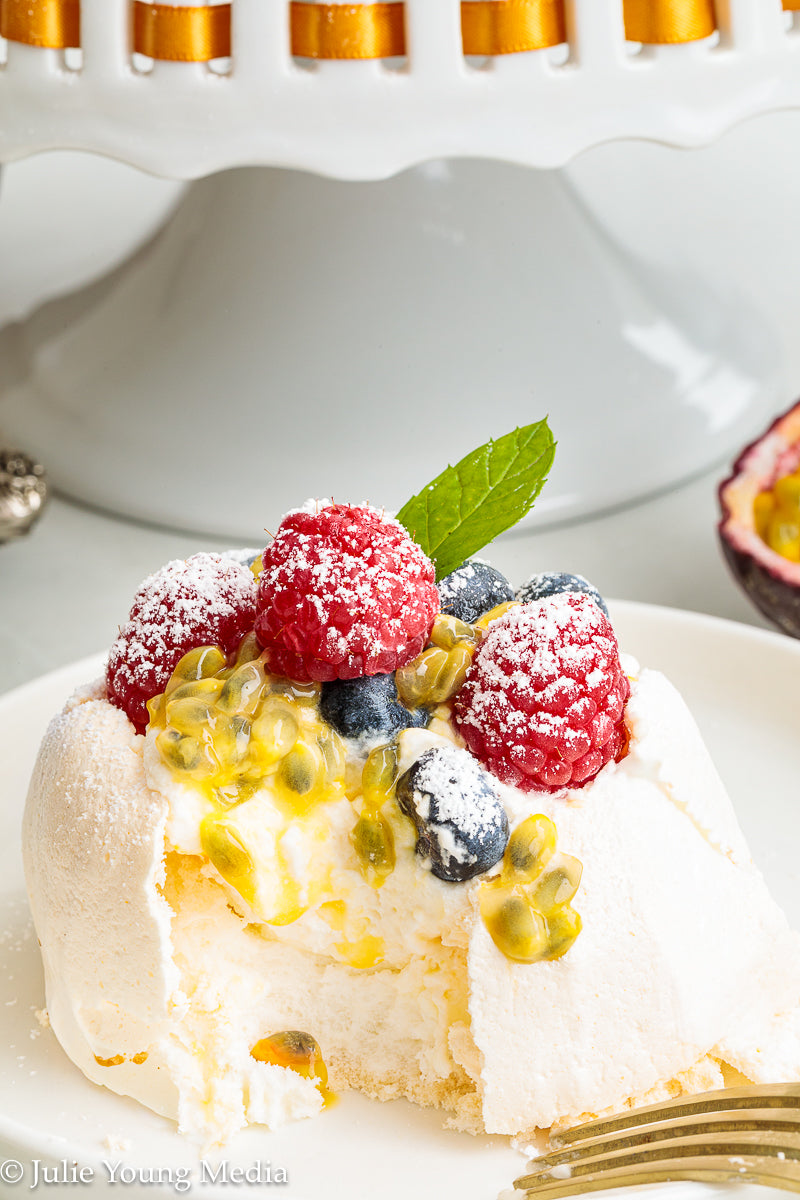 Mini Fruit Pavlovas