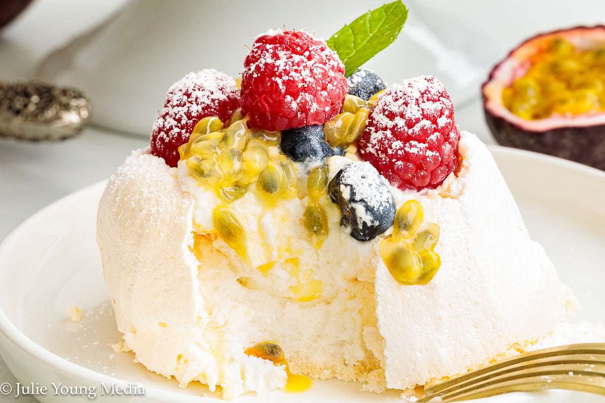 Mini Fruit Pavlovas