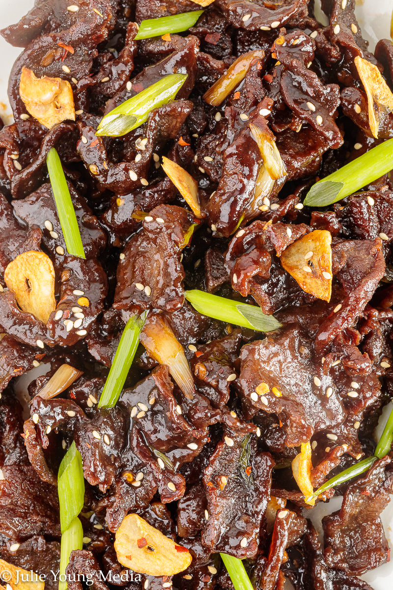 Mongolian Style Beef Heart