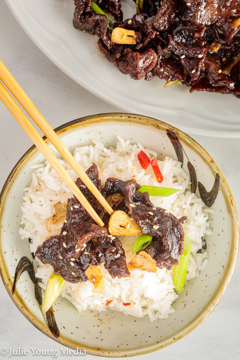 Mongolian Style Beef Heart