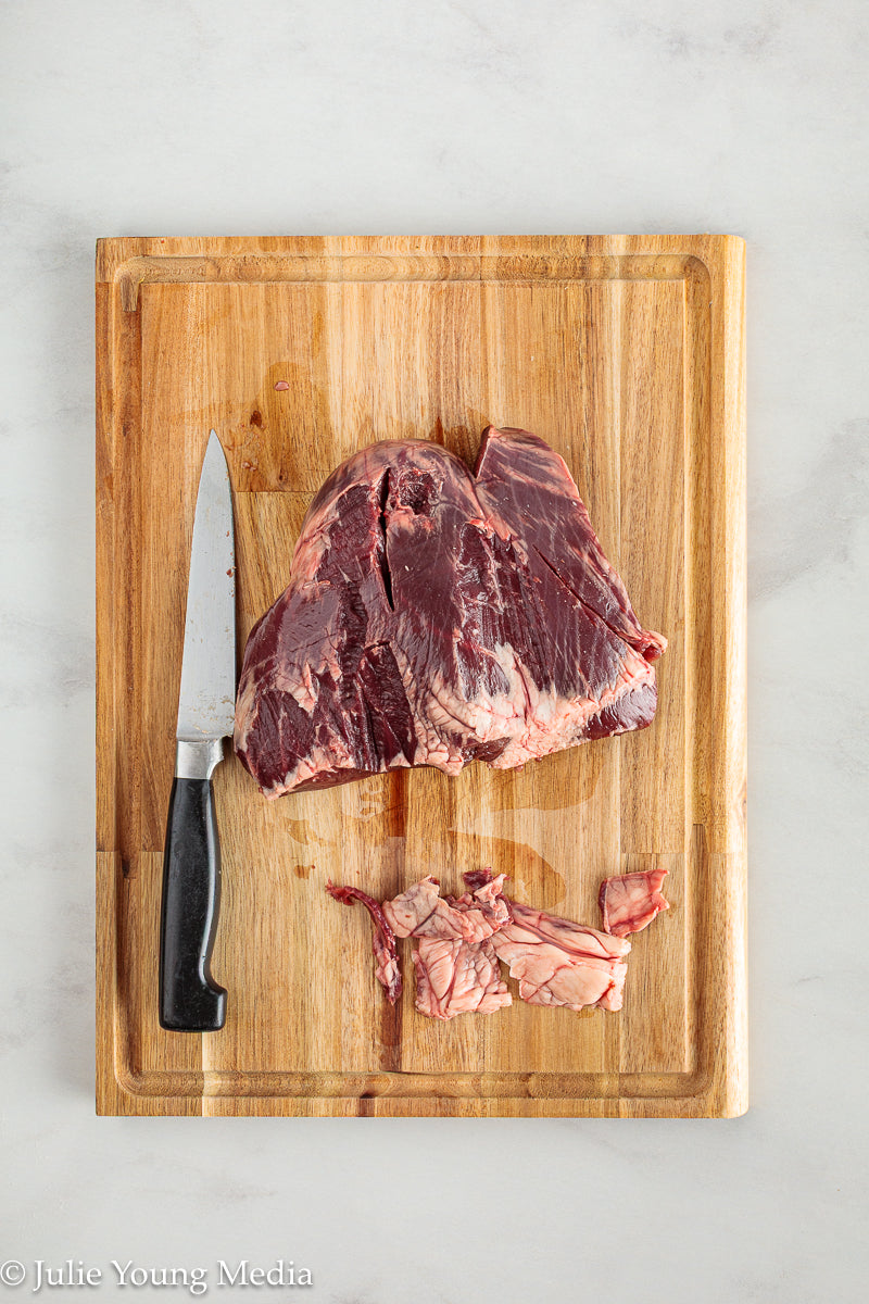 Mongolian Style Beef Heart
