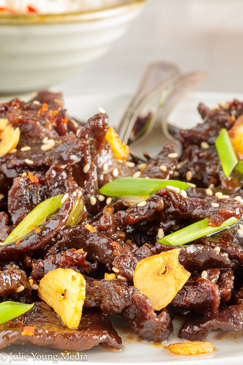 Mongolian Style Beef Heart