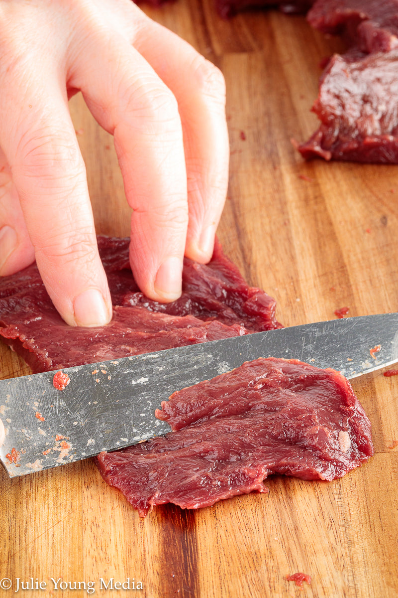Mongolian Style Beef Heart