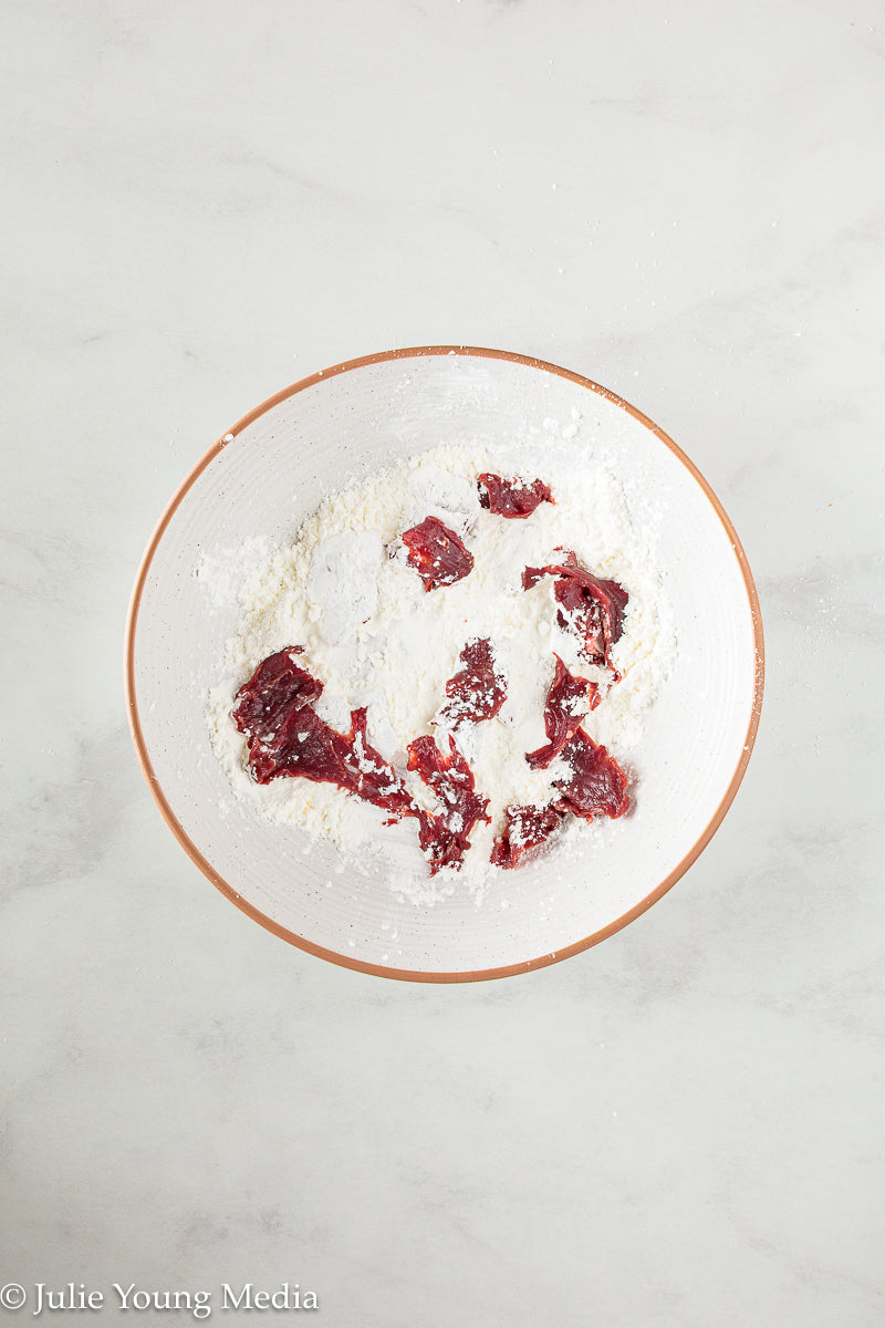 Mongolian Style Beef Heart