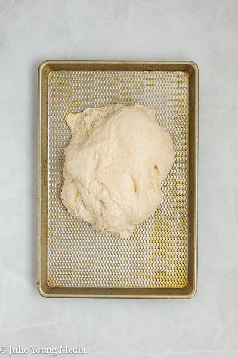 Olive and Cherry Tomato Focaccia