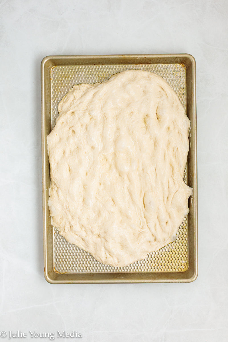 Olive and Cherry Tomato Focaccia