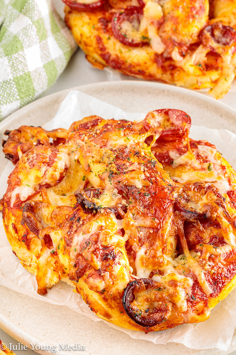 Pizza Pretzel Snack Rolls