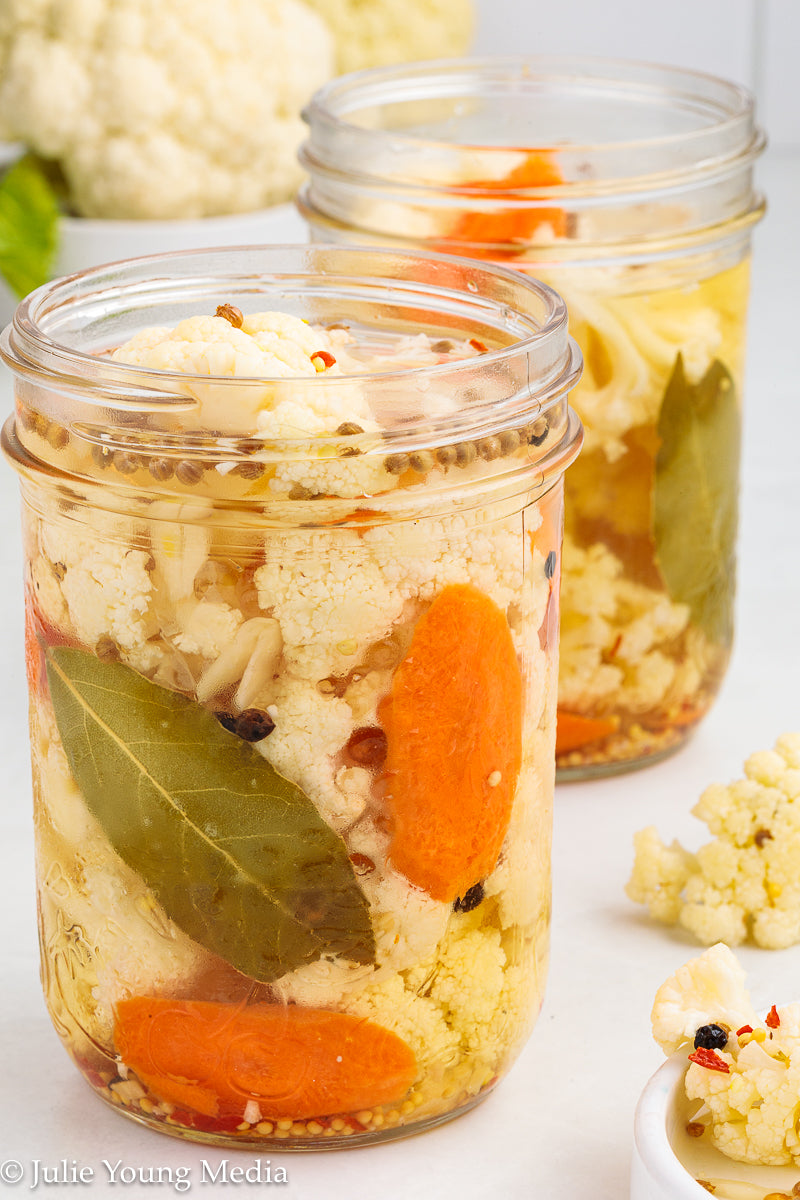 Quick Pickled Cauliflower