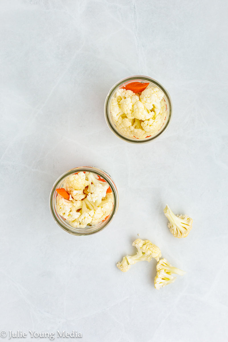 Quick Pickled Cauliflower