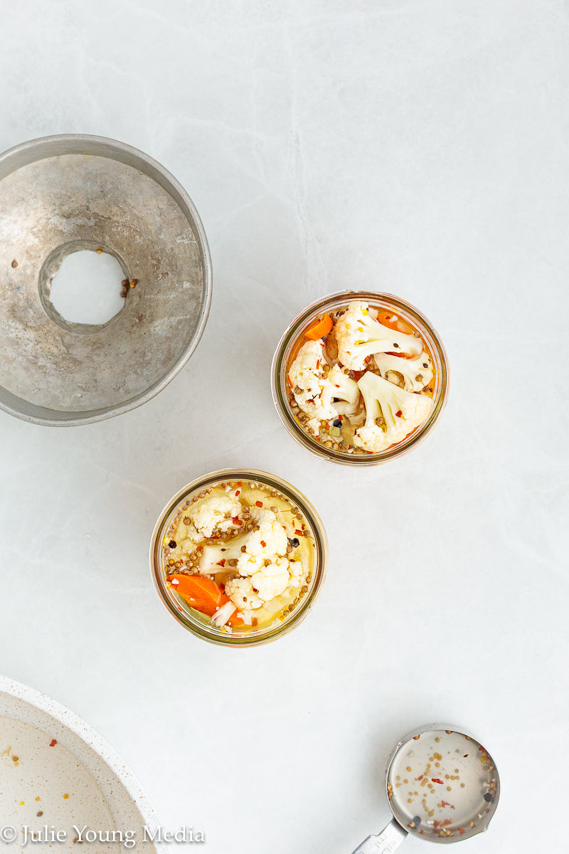 Quick Pickled Cauliflower