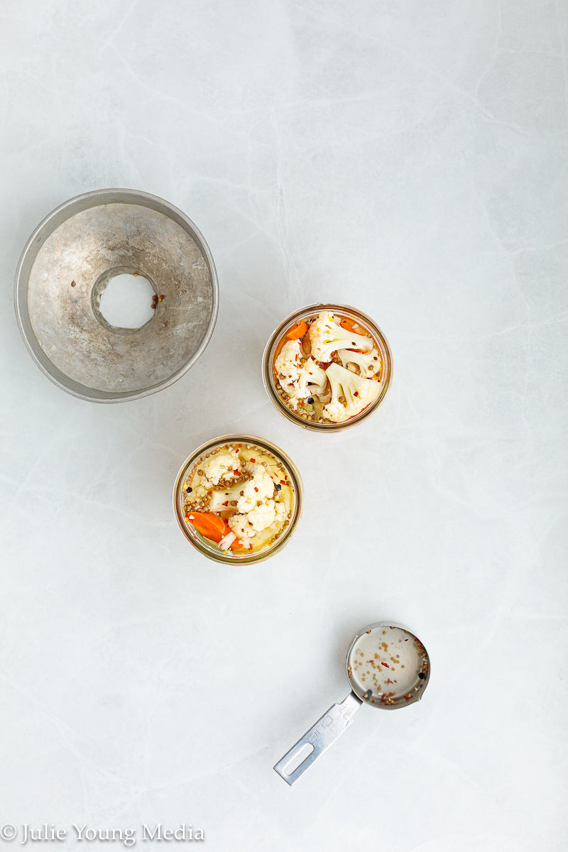 Quick Pickled Cauliflower