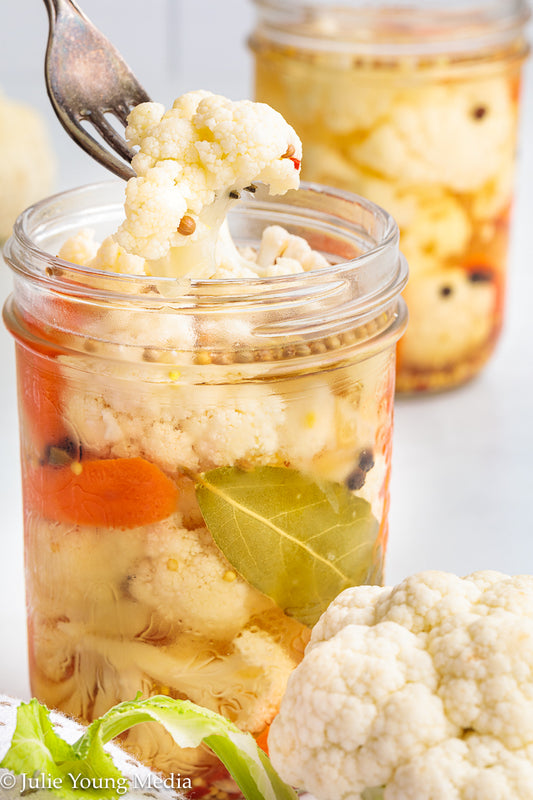 Quick Pickled Cauliflower