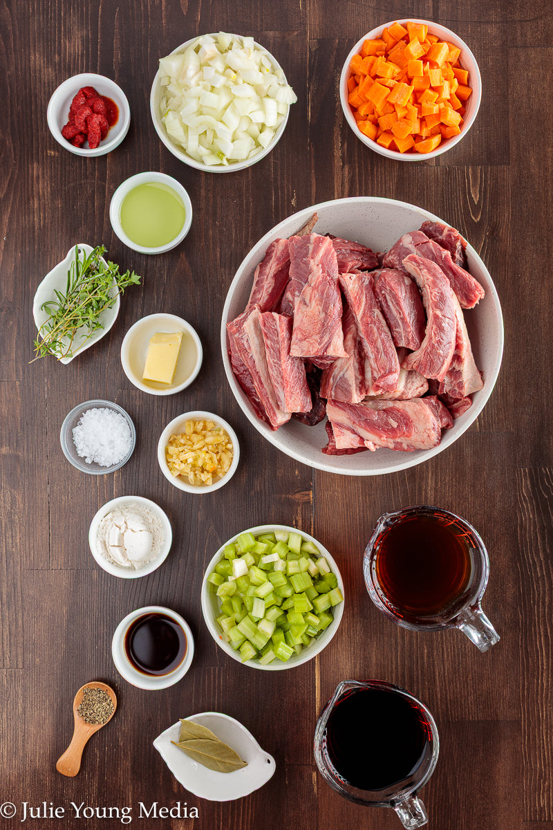 Red Wine Braised Beef