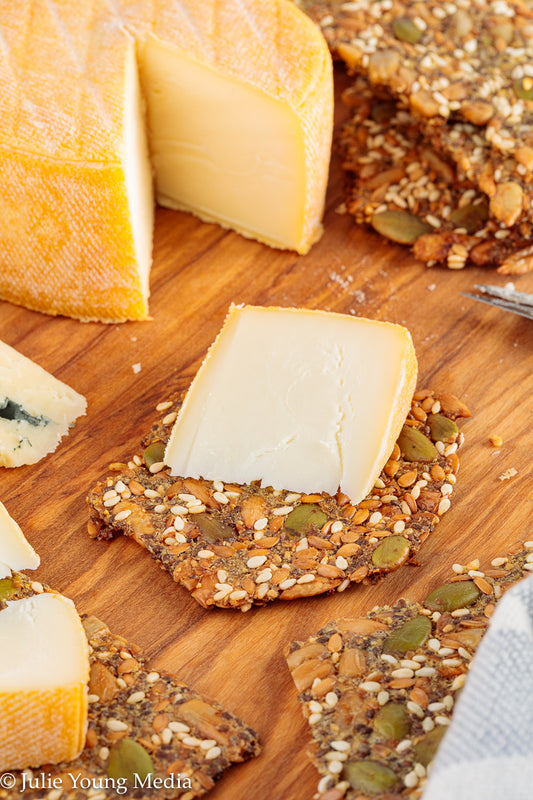 Seed Crackers (Gluten Free, Easy)
