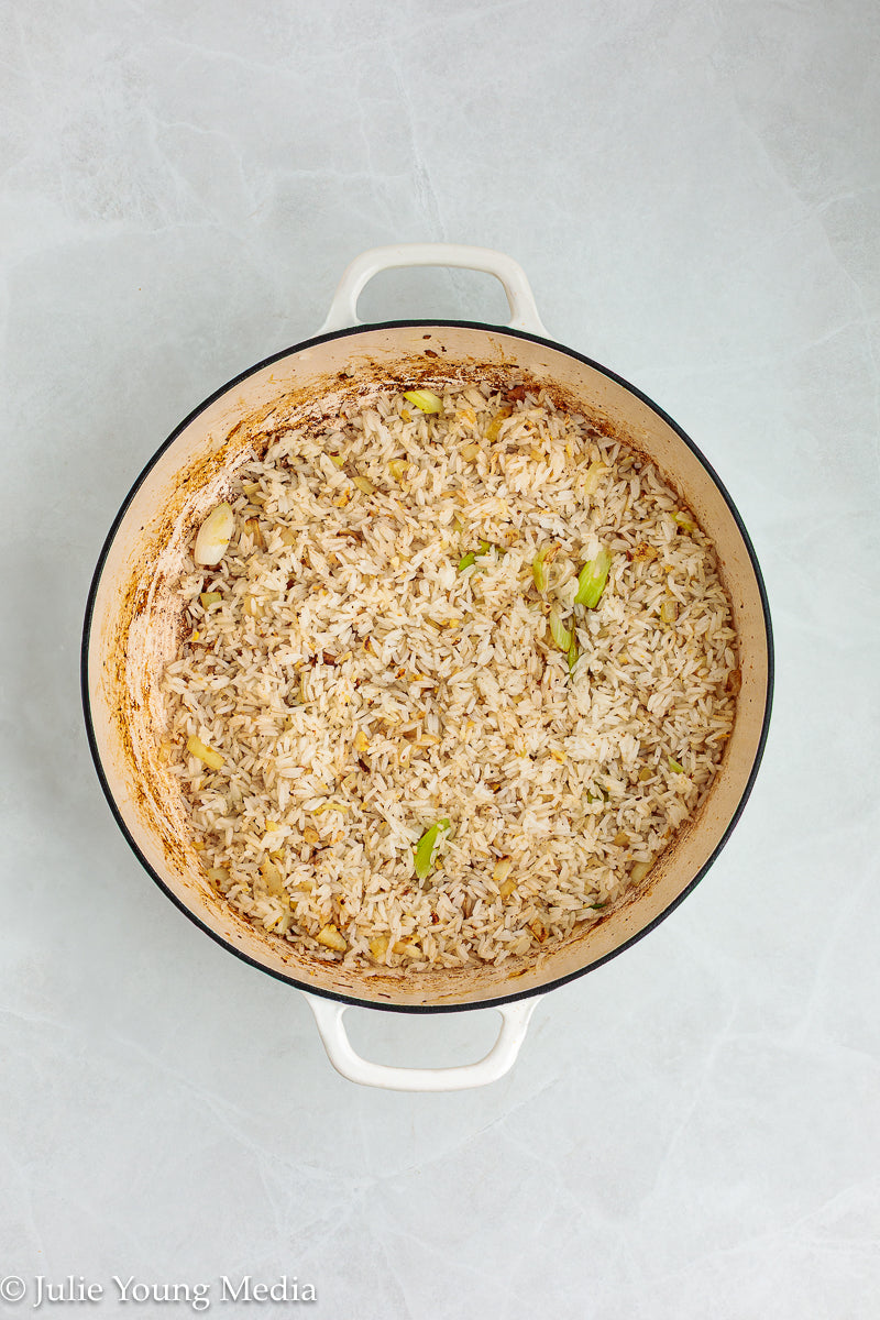 Shrimp and Chicken Fried Rice