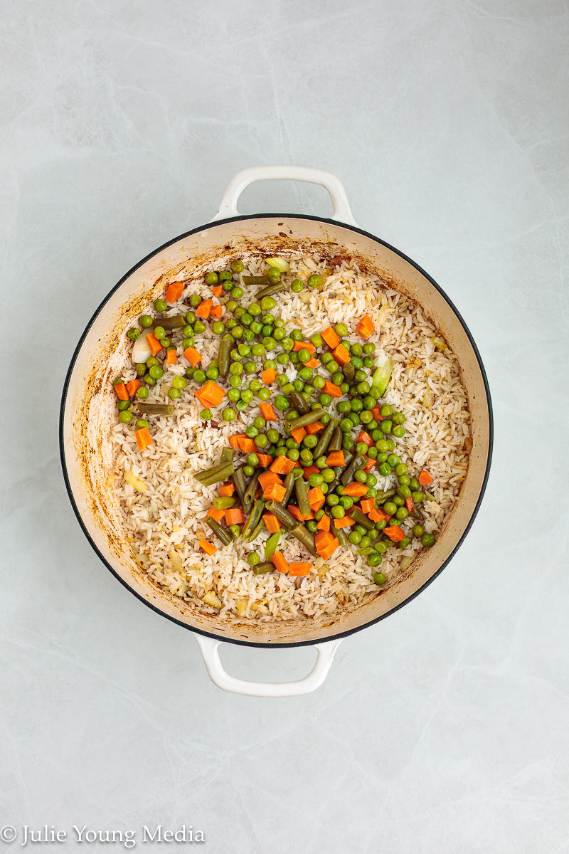 Shrimp and Chicken Fried Rice